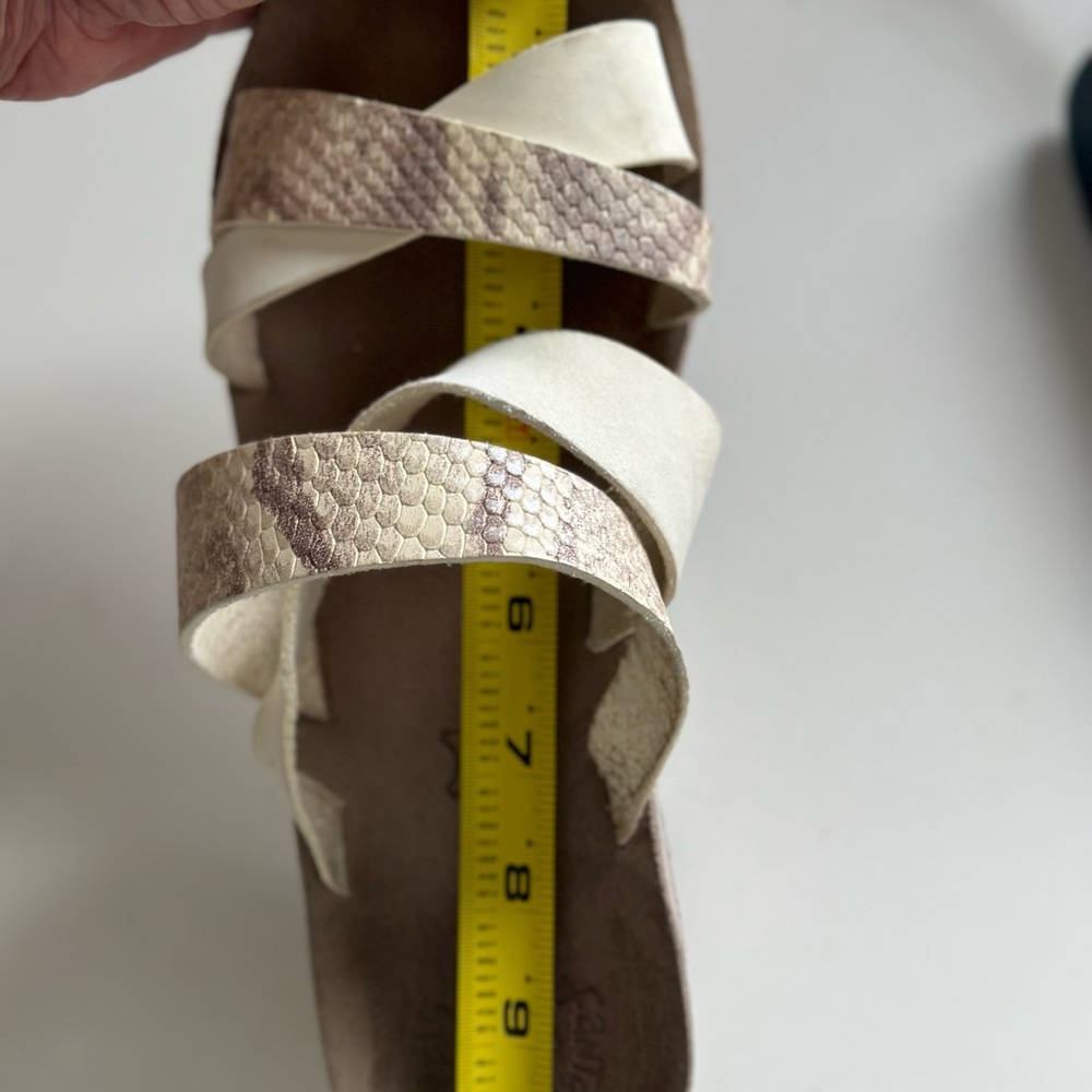Fantasy Sandals Fantasy Sandals Wedge Made inGreece size 41 - Picture 9 of 10